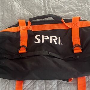 Black and Orange Fitness Bag